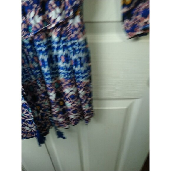 Dr 2 XS 3/4 Sleeve Tunic Belt Slit Sleeve Shorts Romper - Picture 8 of 13